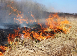 По сухой траве огонь может распространяться свыше 10 метров в секунду! - начальник Морозовского пожарно-спасательного гарнизона 