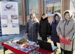 Всероссийская акция «Блокадный хлеб» прошла в станице Вольно-Донской