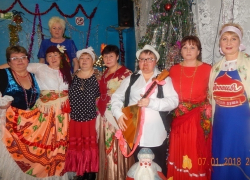 Гвоздем рождественской программы в хуторе Парамонов стал выход цыганского табора