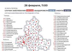 26 февраля: за сутки в Морозовском районе зарегистрировано еще 45 заболевших COVID-19  