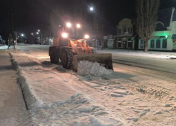 В Морозовском районе дорожные службы переведены в режим повышенной готовности из-за непогоды