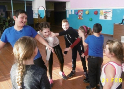 Весело и азартно прошло празднование Дня защитника Отечества в Доме культуры станицы Вольно-Донской