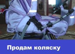 Продается коляска зима-лето с сумкой-переноской, дождевиком и москитной сеткой