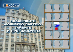На пике предвыборной гонки «Блокнот Морозовска» предлагает читателям назвать самую достойную партию