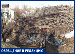 Морозовчане продолжают жаловаться на замусоренные кладбища