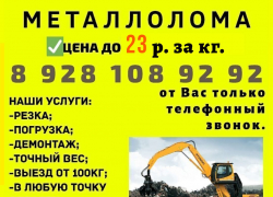 Получай до 23 рублей за килограмм металлолома