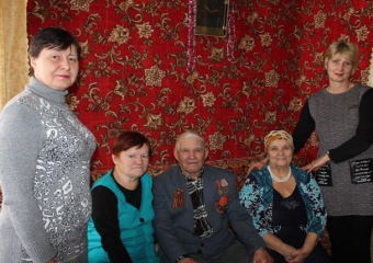 Детей войны и ветеранов Великой Отечественной войны поздравили с юбилеем в хуторе Парамонове