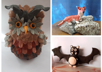 "Пластилиновое лето": краснокнижных животных из пластилина представили на конкурс воспитанники морозовского ДДТ 