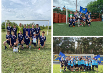 За три с половиной месяца морозовский футбольный клуб "УНР-Каменка" завоевал 16 призовых мест 