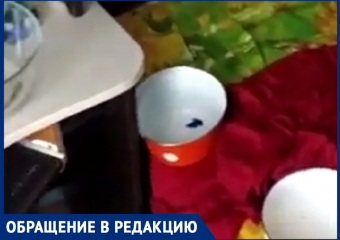 Что происходит в квартире во время ливней показала на видео морозовчанка Дарья