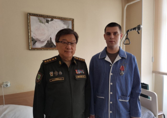 Морозовчанин получил Орден Мужества за спасение жизней товарищей