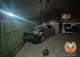 Ночное ДТП в Морозовске: на перекрёстке пострадали четыре человека