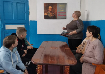 Познавательную программу «Атаман Платов – легенда Дона и России» провели для детей в Сибирьчанском сельском клубе