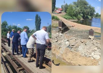 В Морозовске начаты работы по ремонту плотины