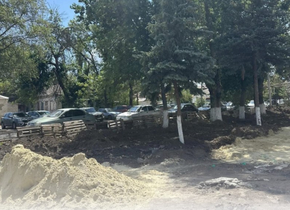 Возле «Клевера» начали создавать новую зону отдыха