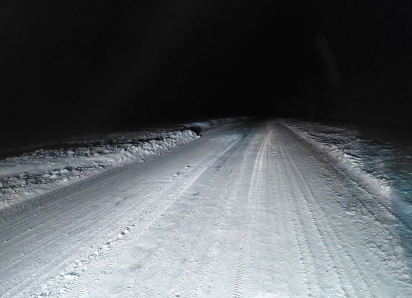 Власти опровергают «снежный коллапс» на трассе под Морозовском