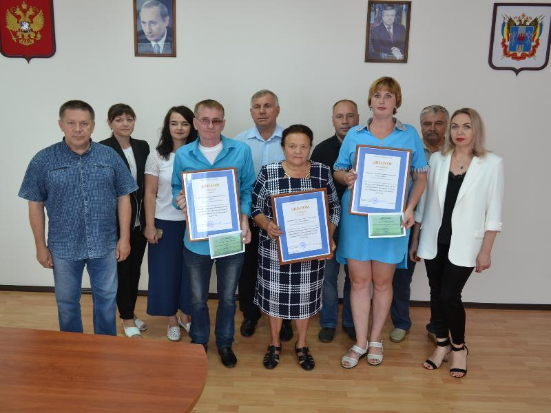 Дипломом первой степени и сертификатом на 100 тысяч рублей удостоился ТОС «ДОСЫ» в Морозовске