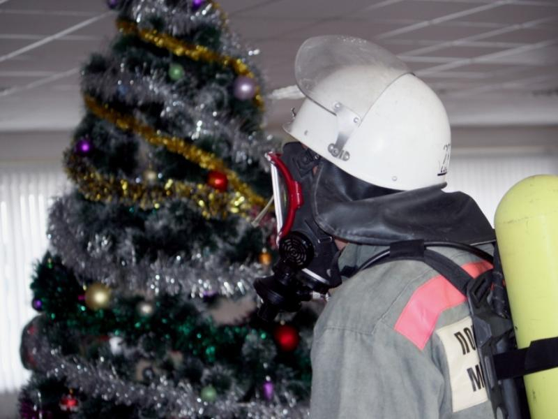 Где разместить и чем украсить «Новогоднюю красавицу» объяснил начальник пожарно-спасательного гарнизона Морозовска