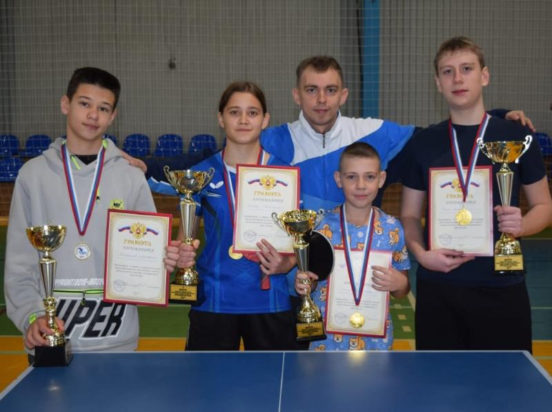 Юный морозовчанин Кирилл Юшко стал победителем турнира по настольному теннису в Цимлянске