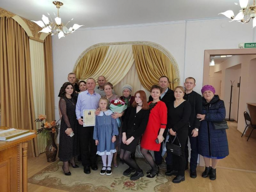 50 лет вместе: пара из Морозовского района отметила «Золотой юбилей»