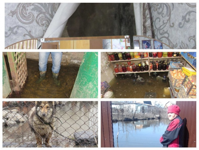 Половину Морозовска затопило: вода стоит в подвалах и во дворах
