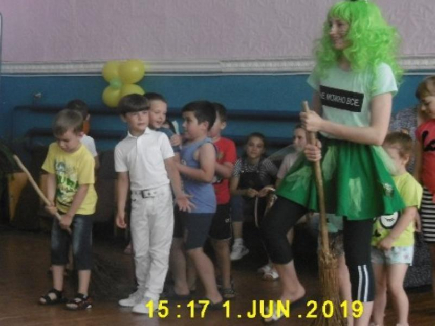 Дружно и весело отпраздновали День защиты детей в станице Вольно-Донской