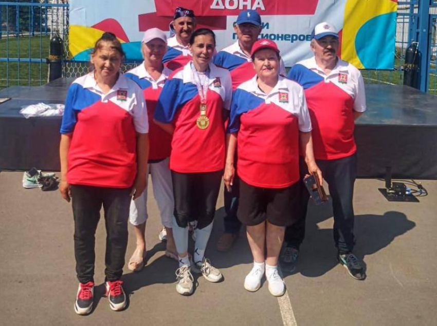 Команда Морозовского района успешно выступила на Спартакиаде Дона среди пенсионеров 