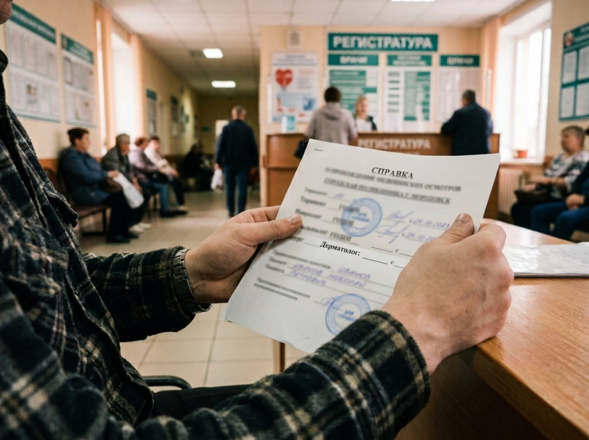 «Не могу устроиться на работу»: житель Морозовска пожаловался на отсутствие дерматолога в поликлинике