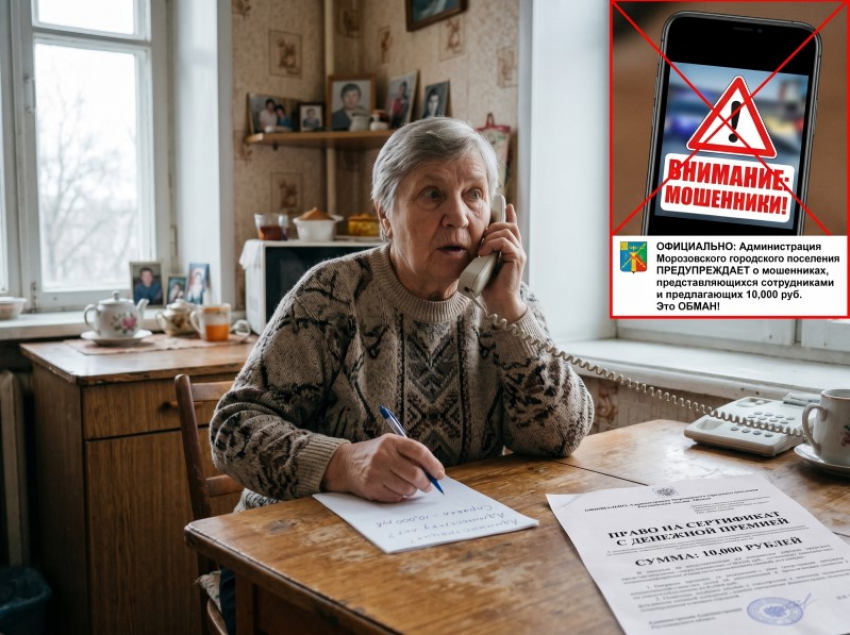 «Вам положены 10 тысяч рублей»: в Морозовске мошенники придумали новую схему обмана жителей