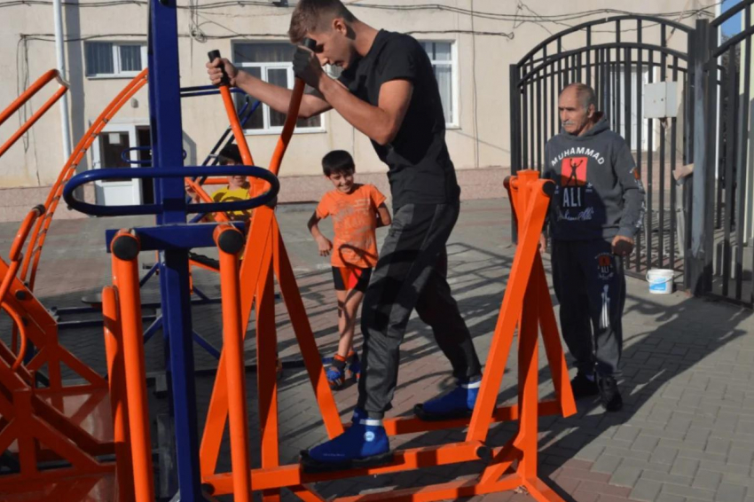 В Морозовске работают четыре адаптивные спортивные площадки