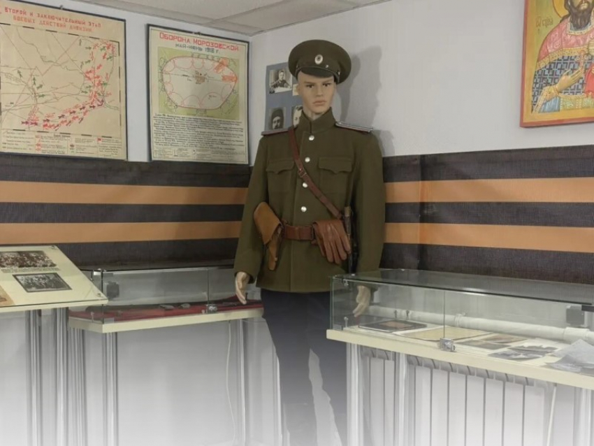 В музее Морозовска появился «живой» казачий полковник