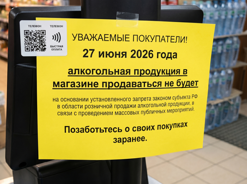В Морозовском районе запретят продажу алкоголя