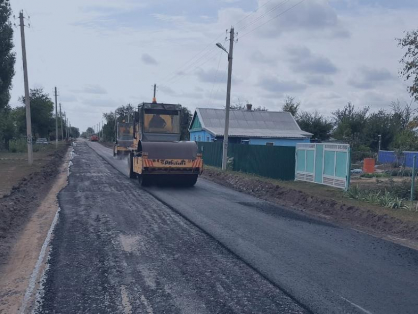 В хуторе Власов Морозовского района отремонтировали автодорогу