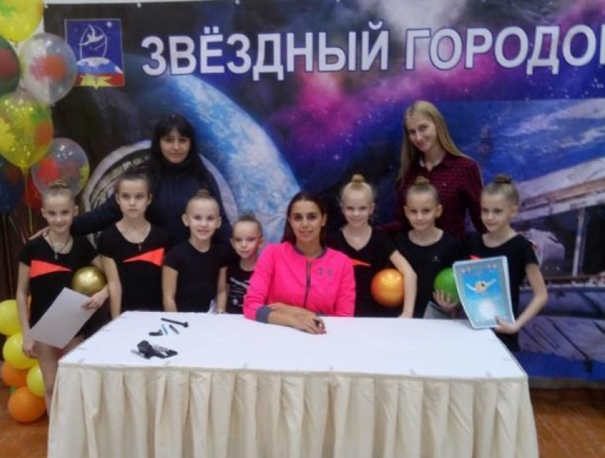 Гимнастки из Морозовска побывали на мастер-классе от Олимпийской чемпионки Маргариты Мамун
