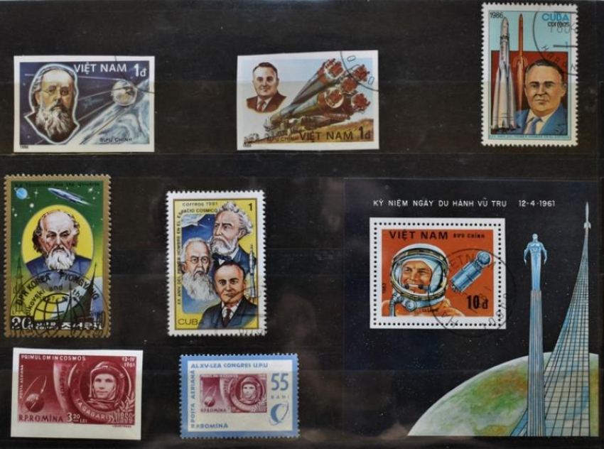 Филателистическая выставка «Первый в космосе» открылась в краеведческом музее Морозовска ко Дню космонавтики