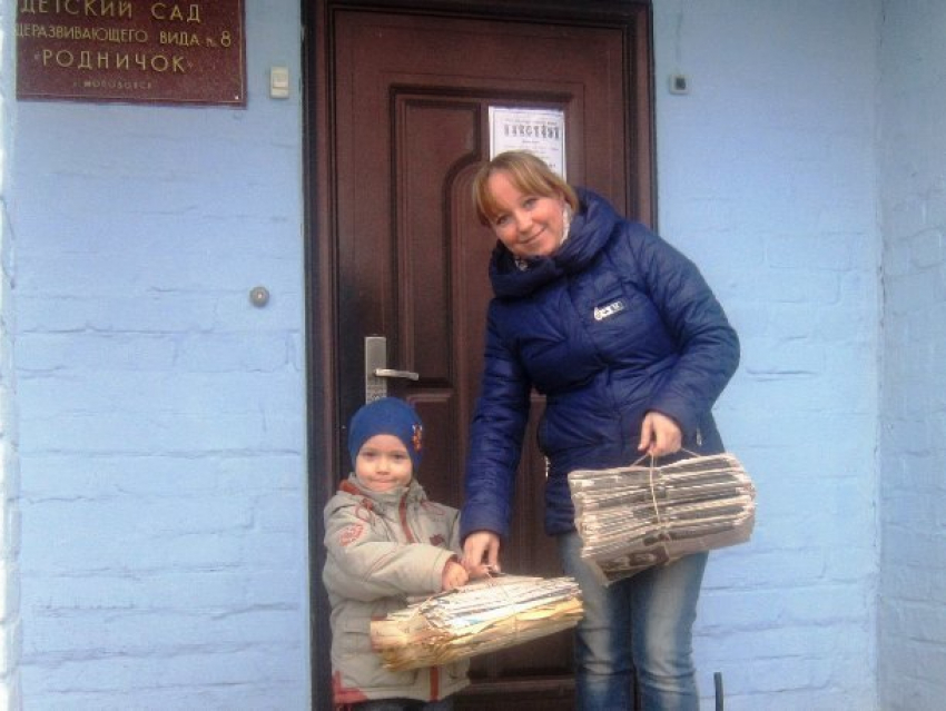 Письмо в редакцию: «Бумажный бум» начался в детском саду «Родничок» в Морозовске
