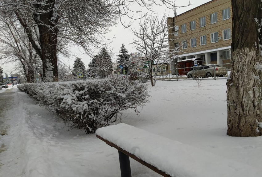 Слабый снег ожидается в Морозовске во вторник
