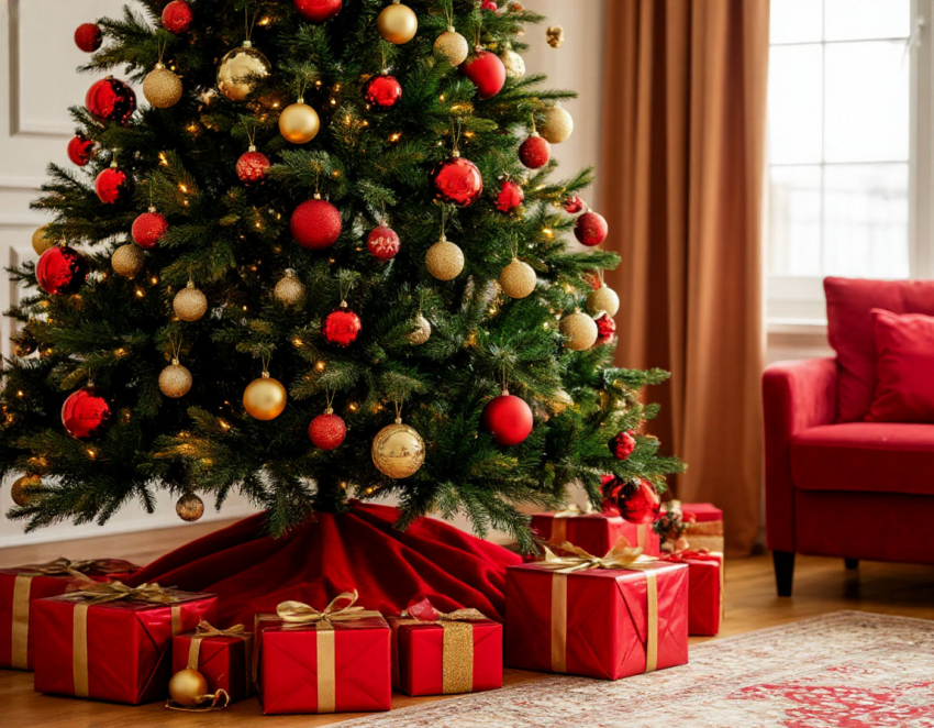 Как украсить ёлку к Году Красной Огненной Лошади: главные правила и тренды 2026