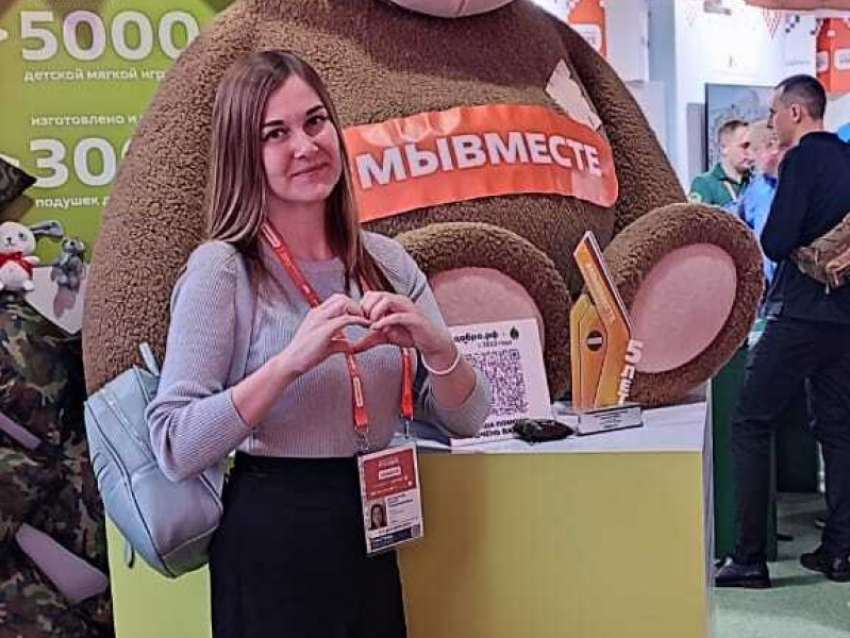 Морозовчанка Мария Ветошнова побывала на одной сцене с Владимиром Путиным