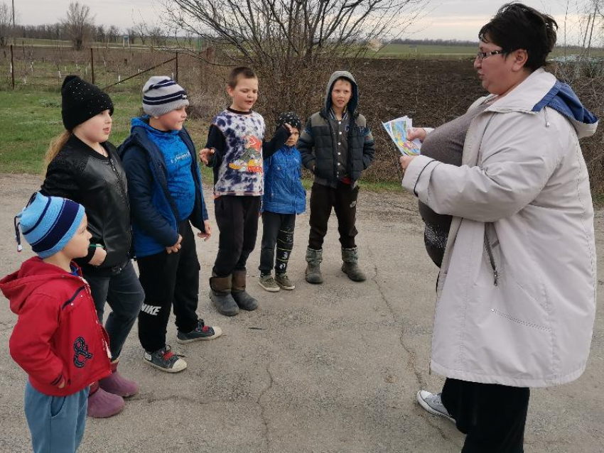 Игровую викторину на знание мультфильмов провели для детей в Сибирьчанком СК