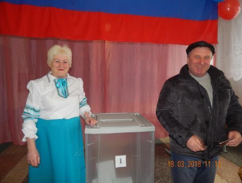 Выборы президента Российской Федерации в хуторе Парамонове прошли с песнями и танцами
