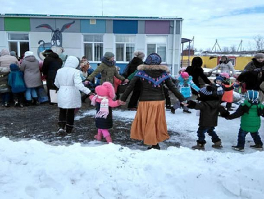Масленичные гуляния в филиале детского сада «Ромашка» прошли весело и с соблюдением традиций