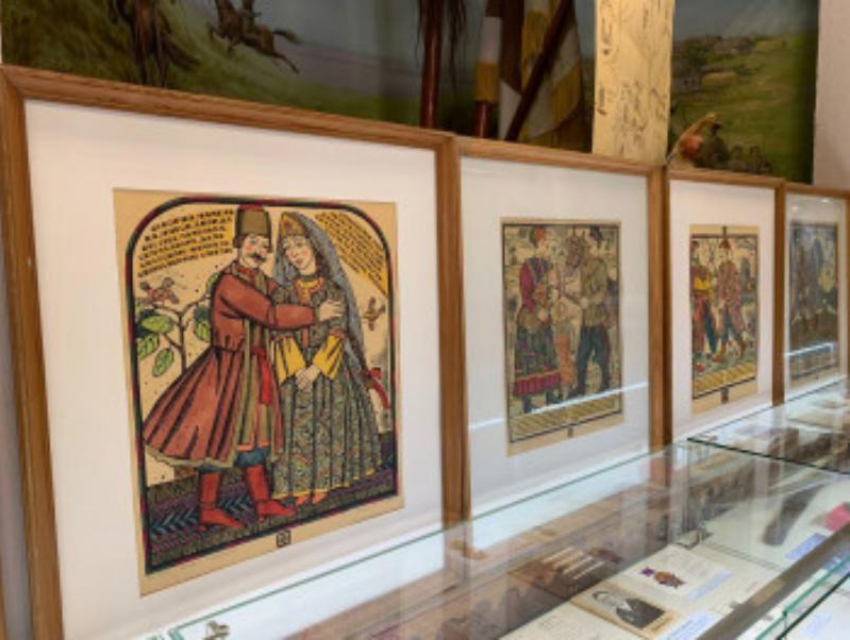 Увлекательную обменную выставку с офортами знаменитой художницы привезли в Морозовский краеведческий музей