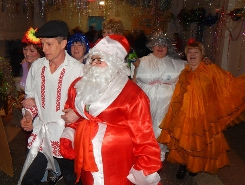 Новогодние праздники в хуторе Парамонов прошли весело