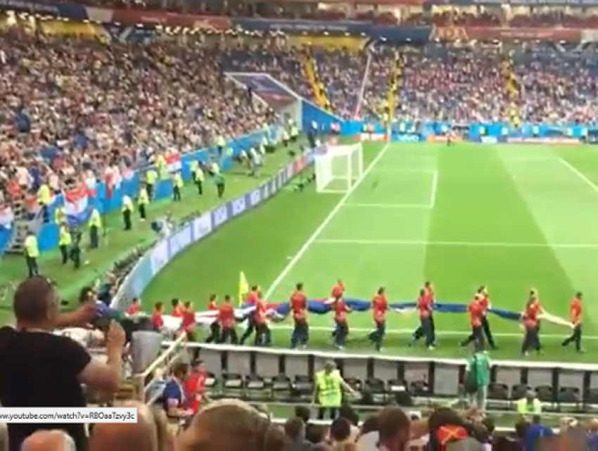 Читатель «Блокнота Морозовска» поделился видео и впечатлениями матча «Исландия - Хорватия"