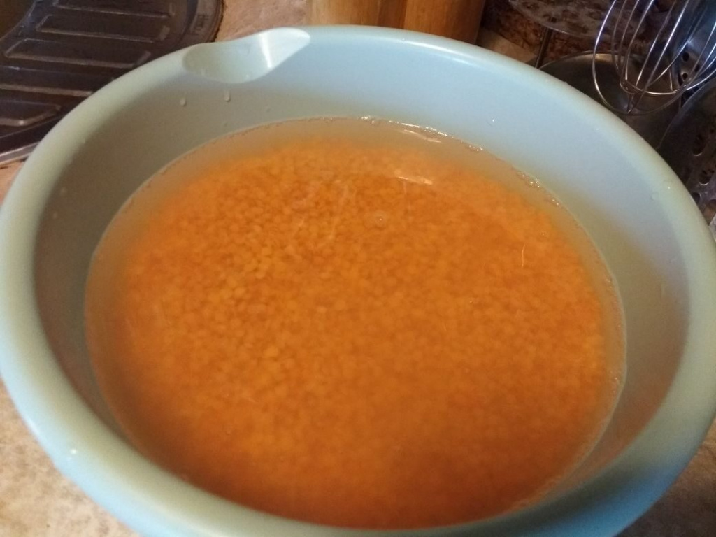 Турецкий суп из красной чечевицы 